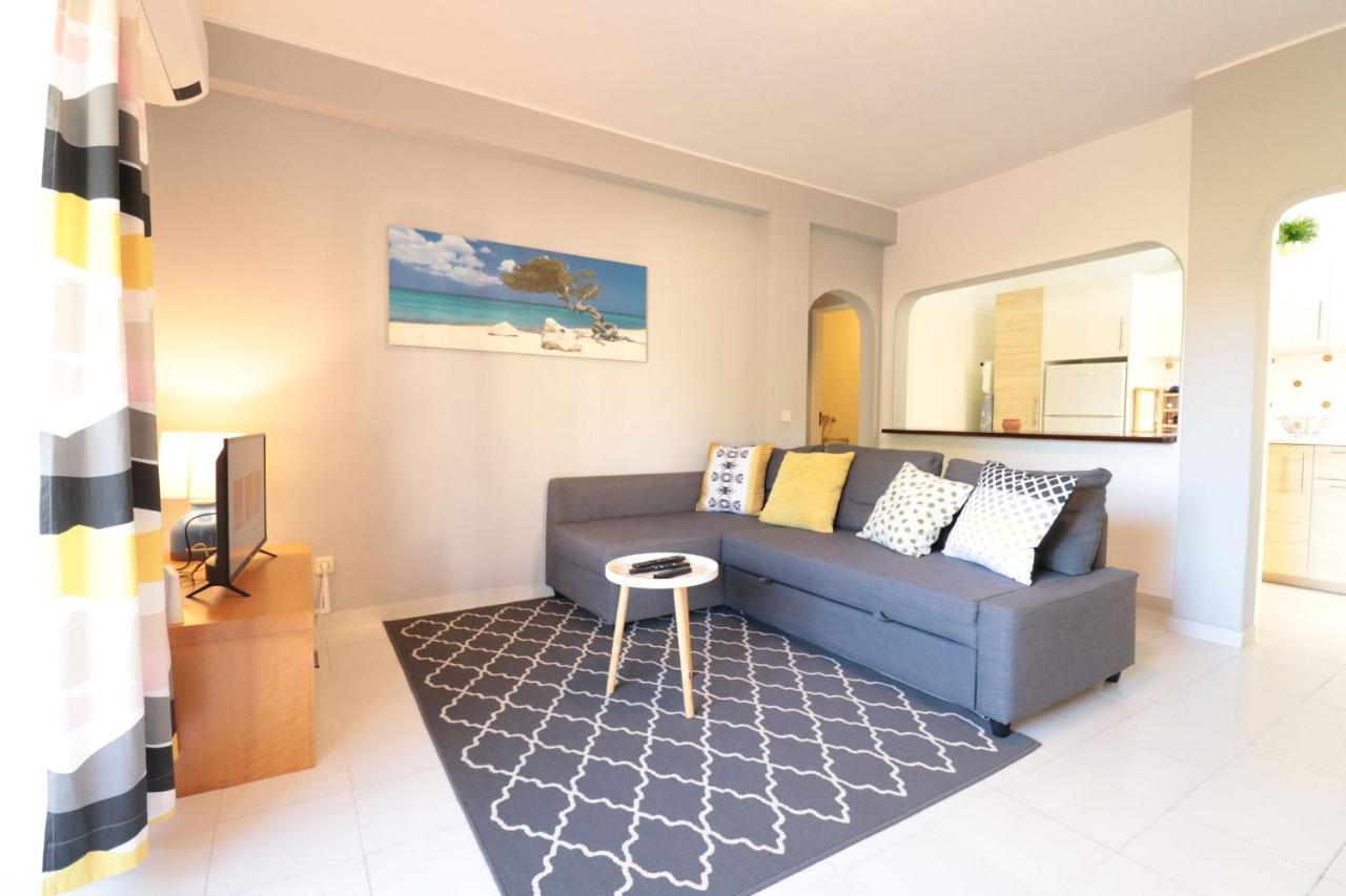 Lovelystay - Cozy 1Br Flat In Alvor With Ac And Balcony Exteriör bild