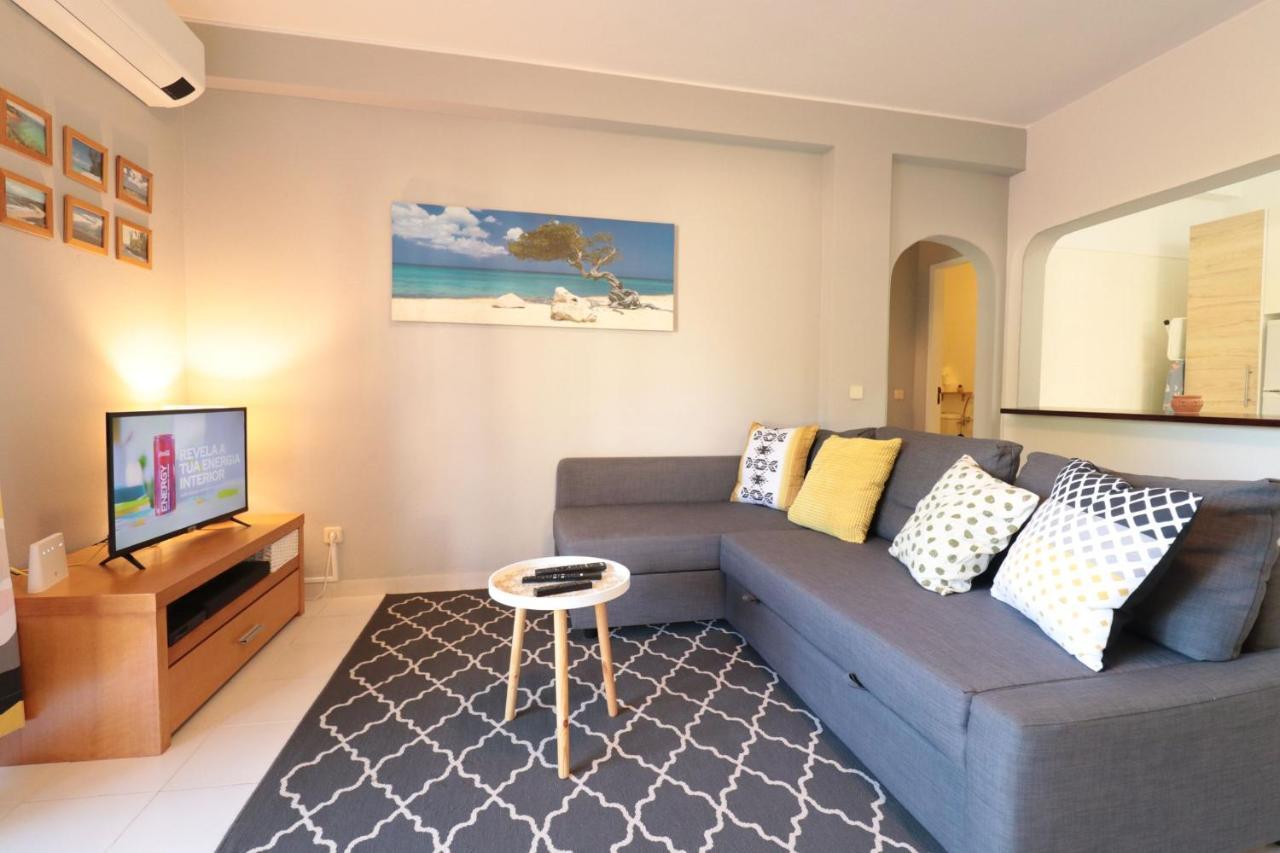 Lovelystay - Cozy 1Br Flat In Alvor With Ac And Balcony Exteriör bild